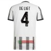 Oficiální Fotbalový Dres Juventus De Ligt 4 Domácí 2022-23 pro Muži